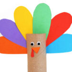 Toilet Paper Roll Turkey Craft   Kids Activity Zone Intended For Turkey Toilet Paper Roll Craft Template