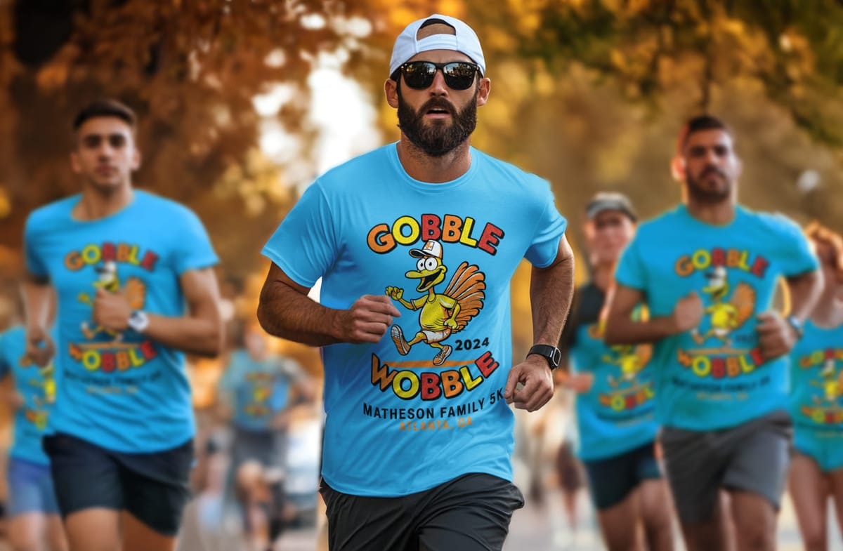 Top Turkey Trot T-Shirt Design Ideas For Your Next Run in Turkey Trot Design Templates