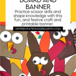 Turkey Bulletin Board And Banner   Differentiated Kindergarten Intended For Turkey Bulletin Board Template