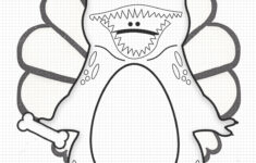 Turkey Dinosaur Disguise Coloring Kit (Pdf Pattern) – Etsy within Disguise A Turkey Dinosaur Template