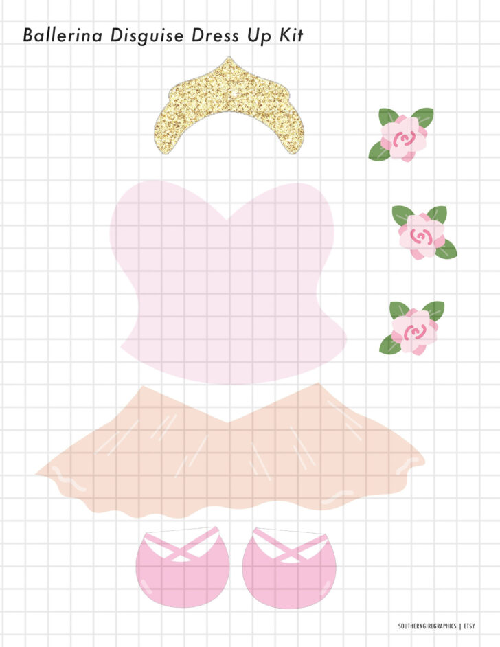 Disguise a Turkey Princess Template