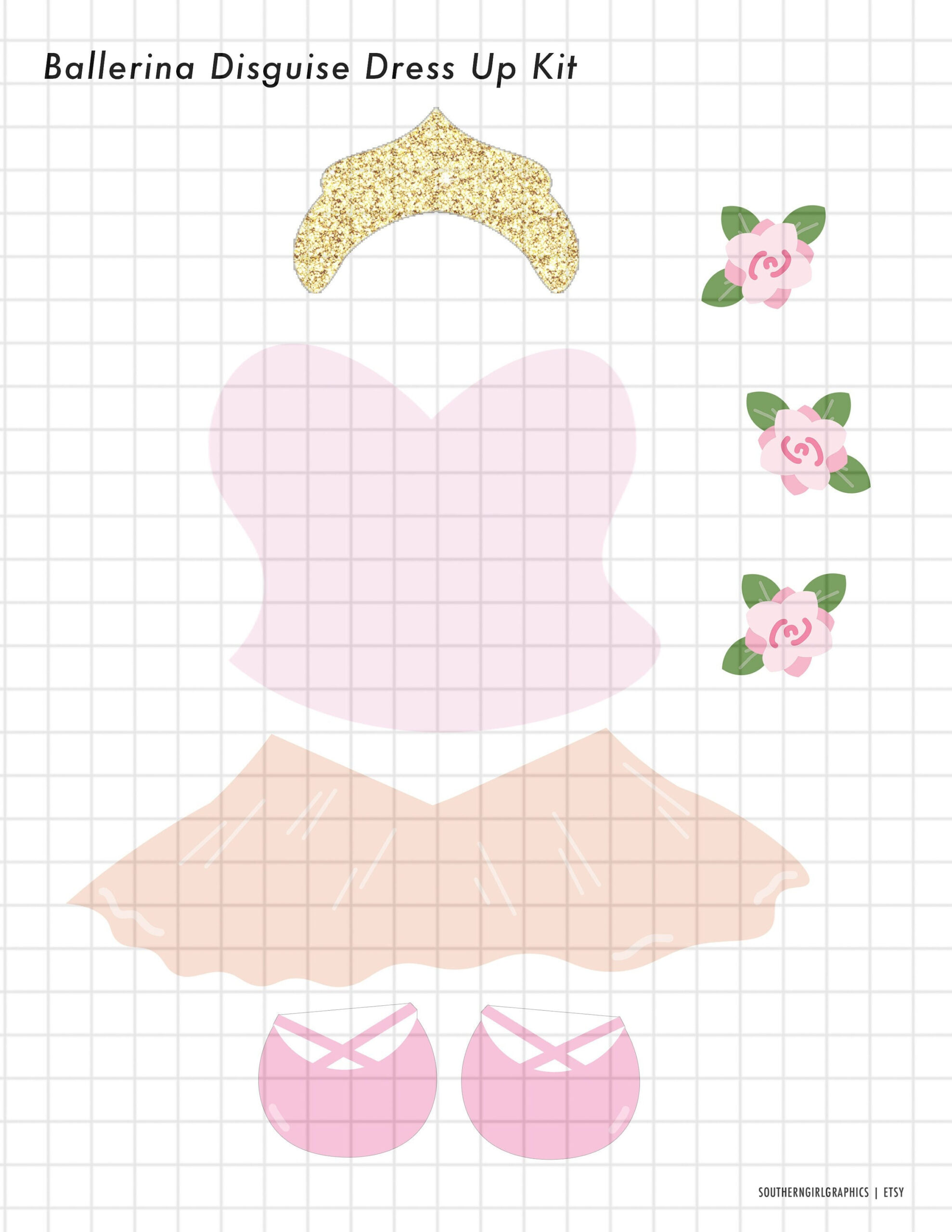 Turkey Disguise Printable - Ballerina Turkey, Ballerina Disguise intended for Disguise a Turkey Princess Template