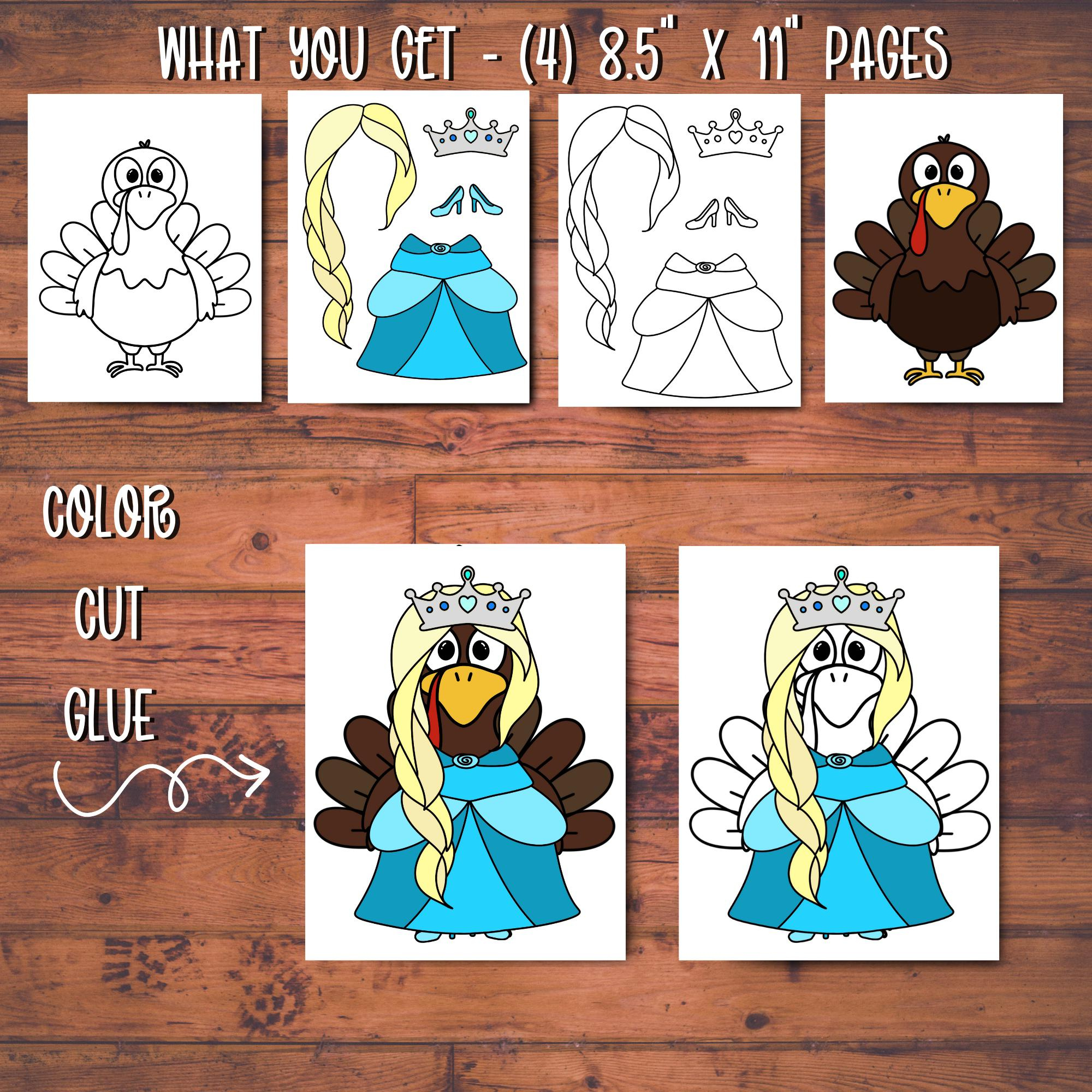 Turkey Disguise Printable - Elsa Costume - Thanksgiving School with regard to Elsa Turkey Disguise Free Template