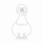 Turkey Handprint Craft For Toddlers   Freebie Finding Mom Pertaining To Little Turkey Template