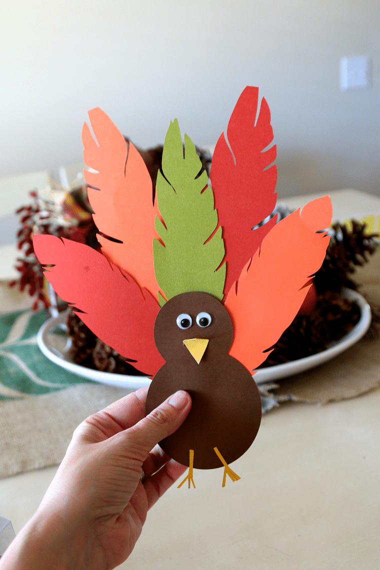 Turkey Hat Craft: Our Favorite Diy Turkey Headband - Momdot throughout Turkey Feather Hat Template