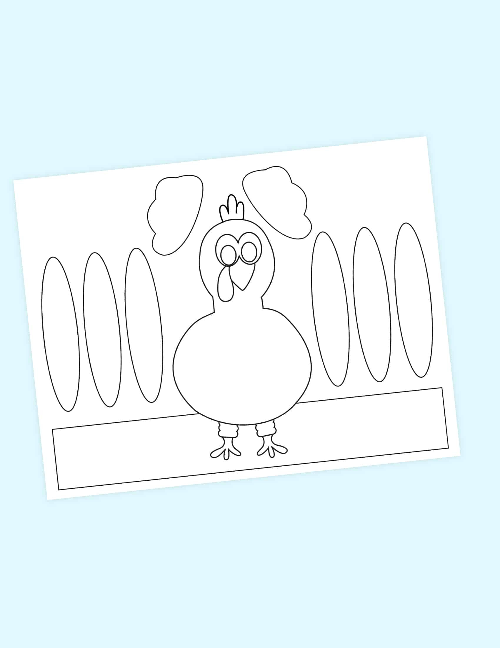 Turkey Headband Craft Template in Turkey Headband Template Free