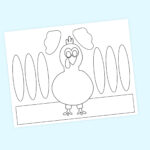 Turkey Headband Craft Template Regarding Free Printable Turkey Headband Craft Template
