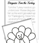 Turkey In Disguise Free Printables Throughout Tom Turkey Disguise Template