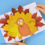 Turkey Leaf Craft Template [Video] [Video] | Leaf Crafts, Thanksgiving  Crafts Preschool, Preschool Crafts Intended For Leaf Turkey Template