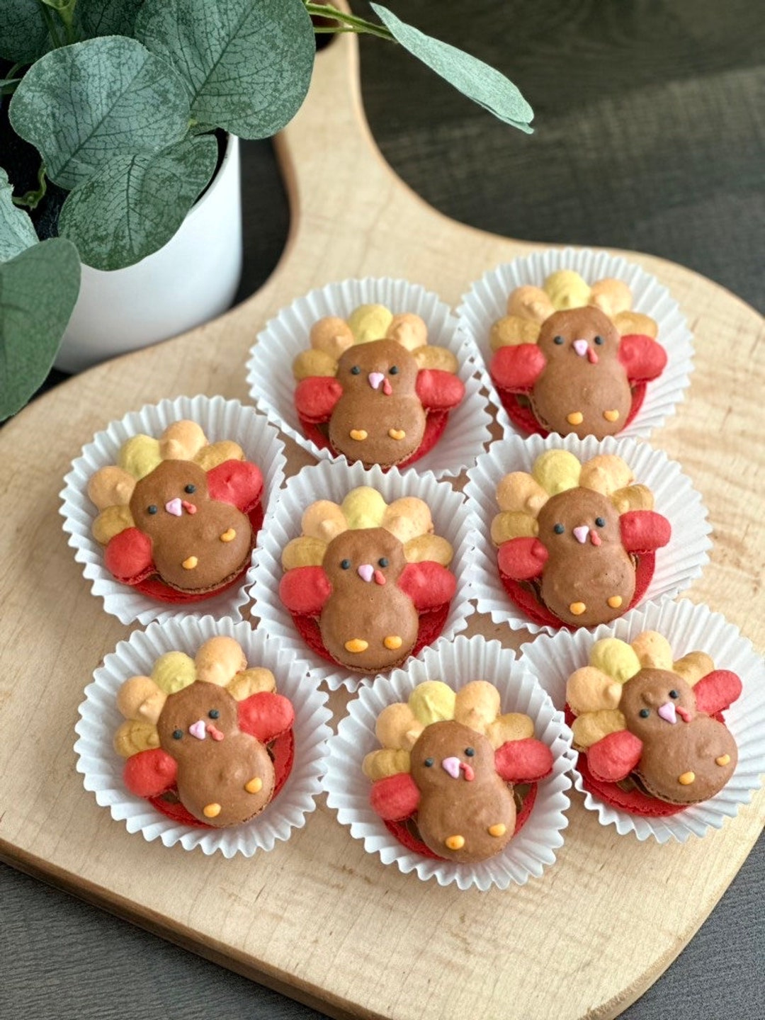 Turkey Macaron Template, Oioisweets, Thanksgiving Day, Macaron with regard to Turkey Macaron Template