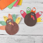 Turkey Name Craft | Thanksgiving Activity For Preschoolers For Turkey Name Craft Template