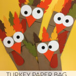 Turkey Paper Bag Puppets   Sew Woodsy With Turkey Paper Bag Puppet Template