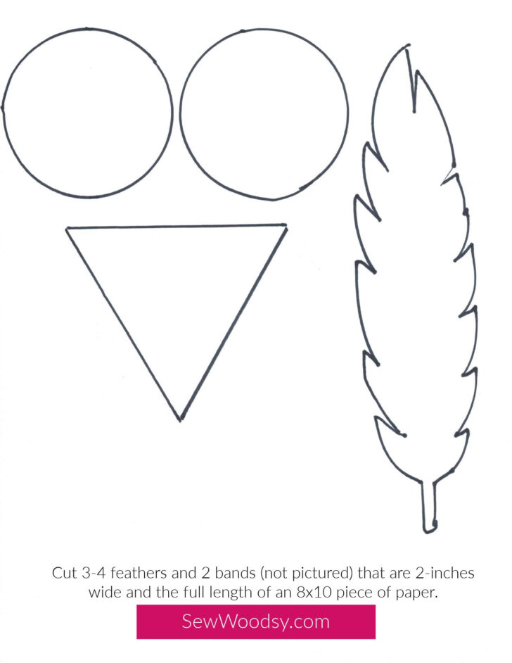 Preschool Turkey Hat Template