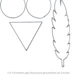 Turkey Paper Headbands   Sew Woodsy Regarding Free Turkey Headband Template