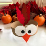 Turkey Paper Headbands   Sew Woodsy Throughout Turkey Headband Template