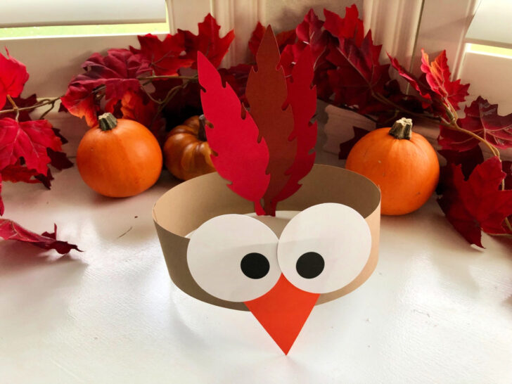 Turkey Headband Template