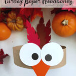 Turkey Paper Headbands   Sew Woodsy With Regard To Free Printable Turkey Headband Craft Template