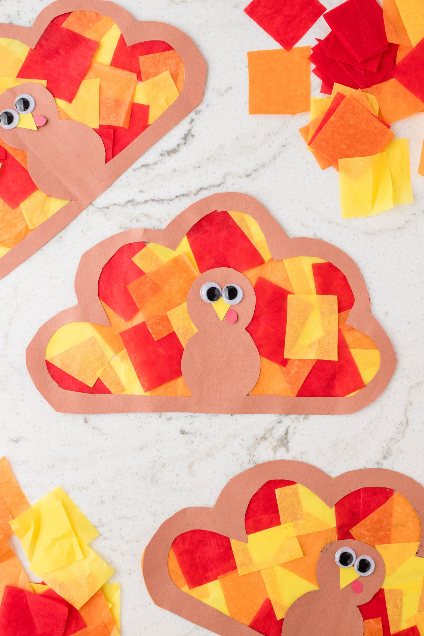 Turkey Suncatchers - Kids Activity Zone throughout Turkey Suncatcher Template