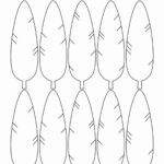 Turkey Template   Childhood Magic For Turkey Feather Coloring Template