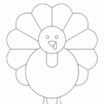 Turkey Template   Childhood Magic Within Free Printable Turkey Template