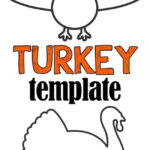 Turkey Template | Free Printable Turkey Outline Regarding Free Turkey Printable Template