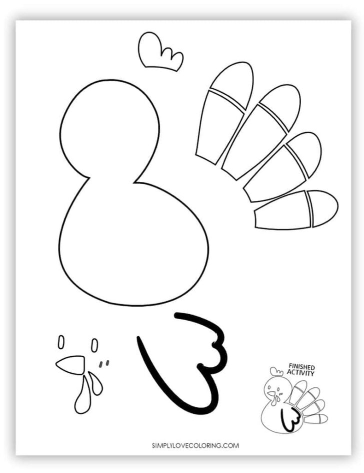 Turkey Feet Template Free