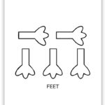 Turkey Templates (Free Pdf Printables) – Simply Love Coloring Inside Cut Out Turkey Feet Template