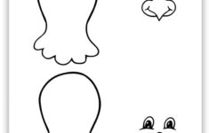 Turkey Templates (Free Pdf Printables) – Simply Love Coloring regarding Turkey Face Template Free