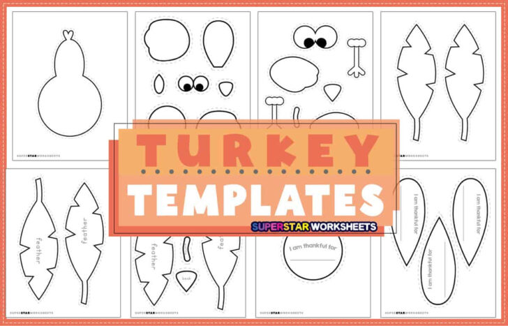 Printable Turkey Feet Template