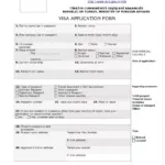 Turkey Visa Form ≡ Fill Out Printable Pdf Forms Online Inside Travel Insurance For Turkey From Pakistan Template