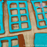 Tutorial: Diy Doctor Who Tardis Gingerbread House — Isabelle Mckenzie In Tardis Gingerbread House Template