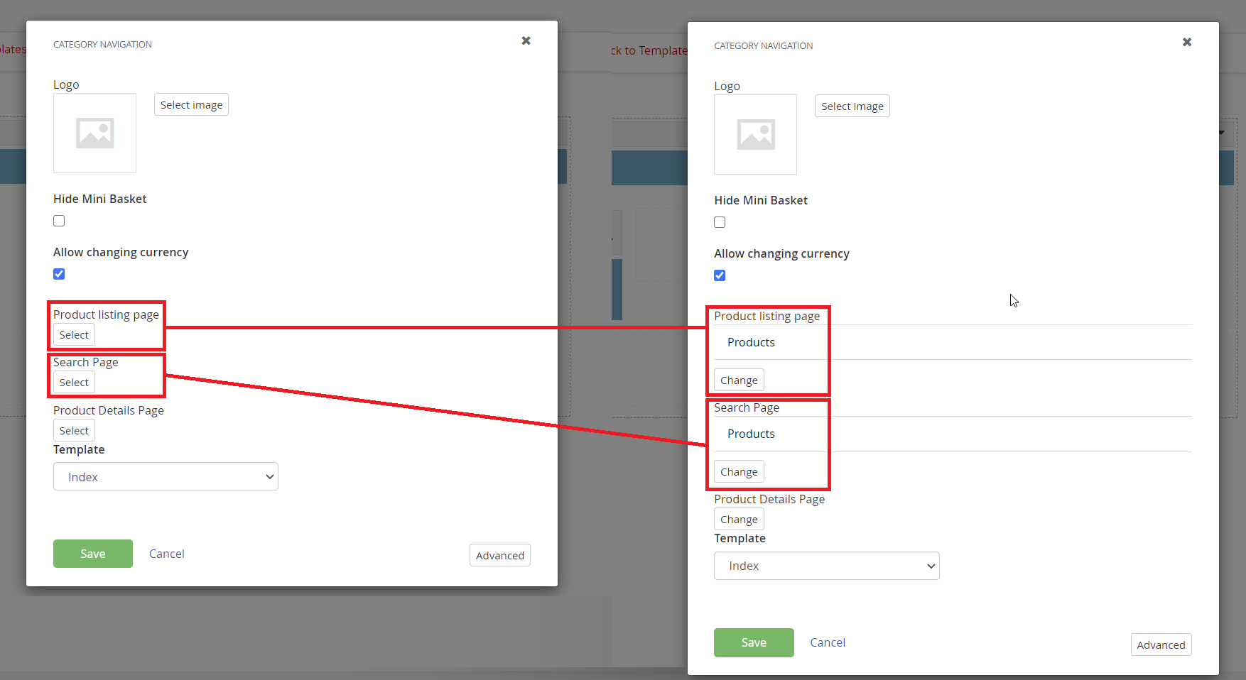 Ucommerce Documentation - Setting Up Ucommerce.sitefinity.ui throughout Sitefinity Feather Template