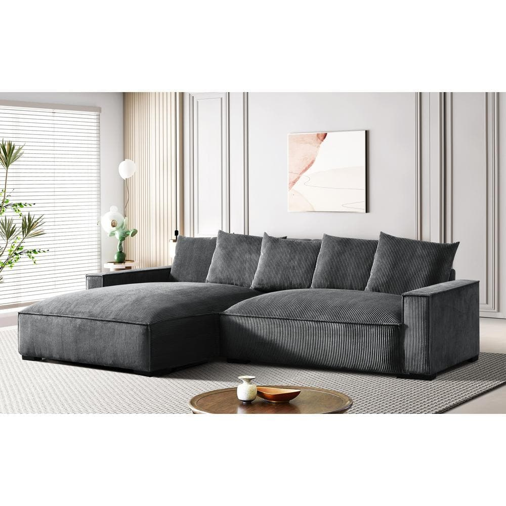 Us Pride Furniture Us Pride&amp;#039;S Collection 107 In. Arm Velvet L in U-Tub Westlee Feather Template