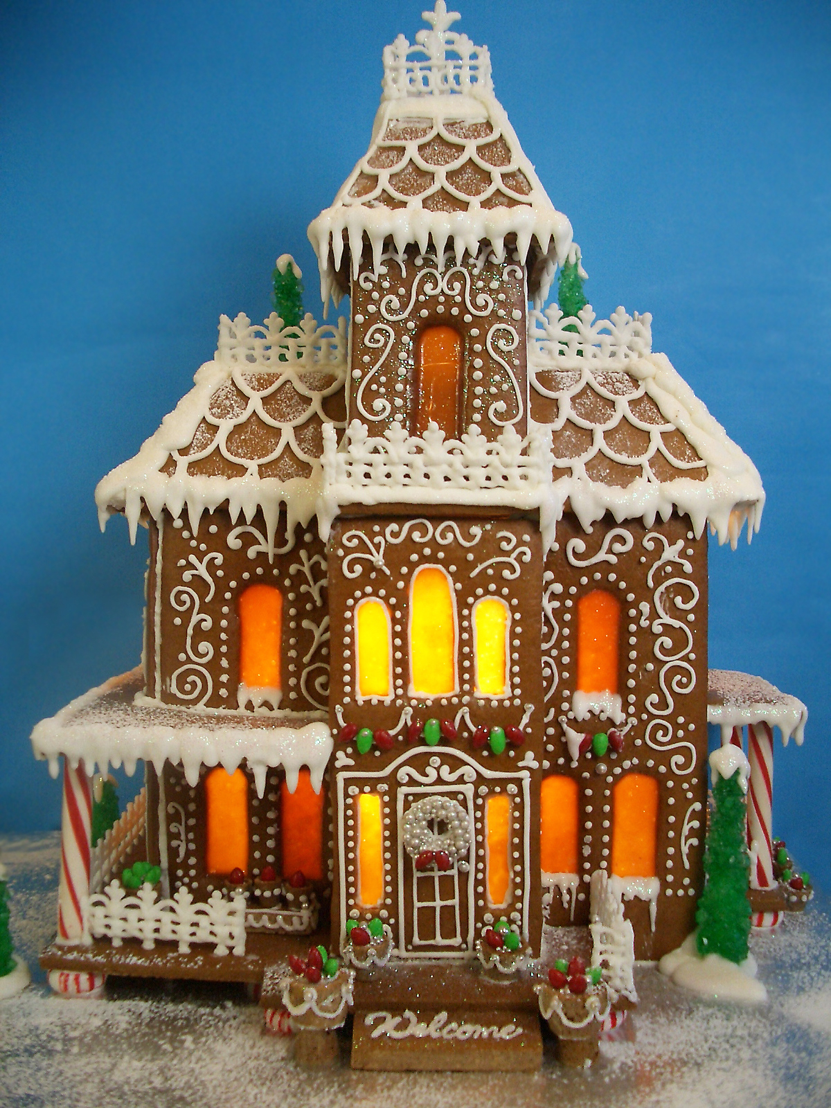 Victorian-Gingerbread-House-Template-Models – Serendipity regarding Victorian Style Gingerbread House Template