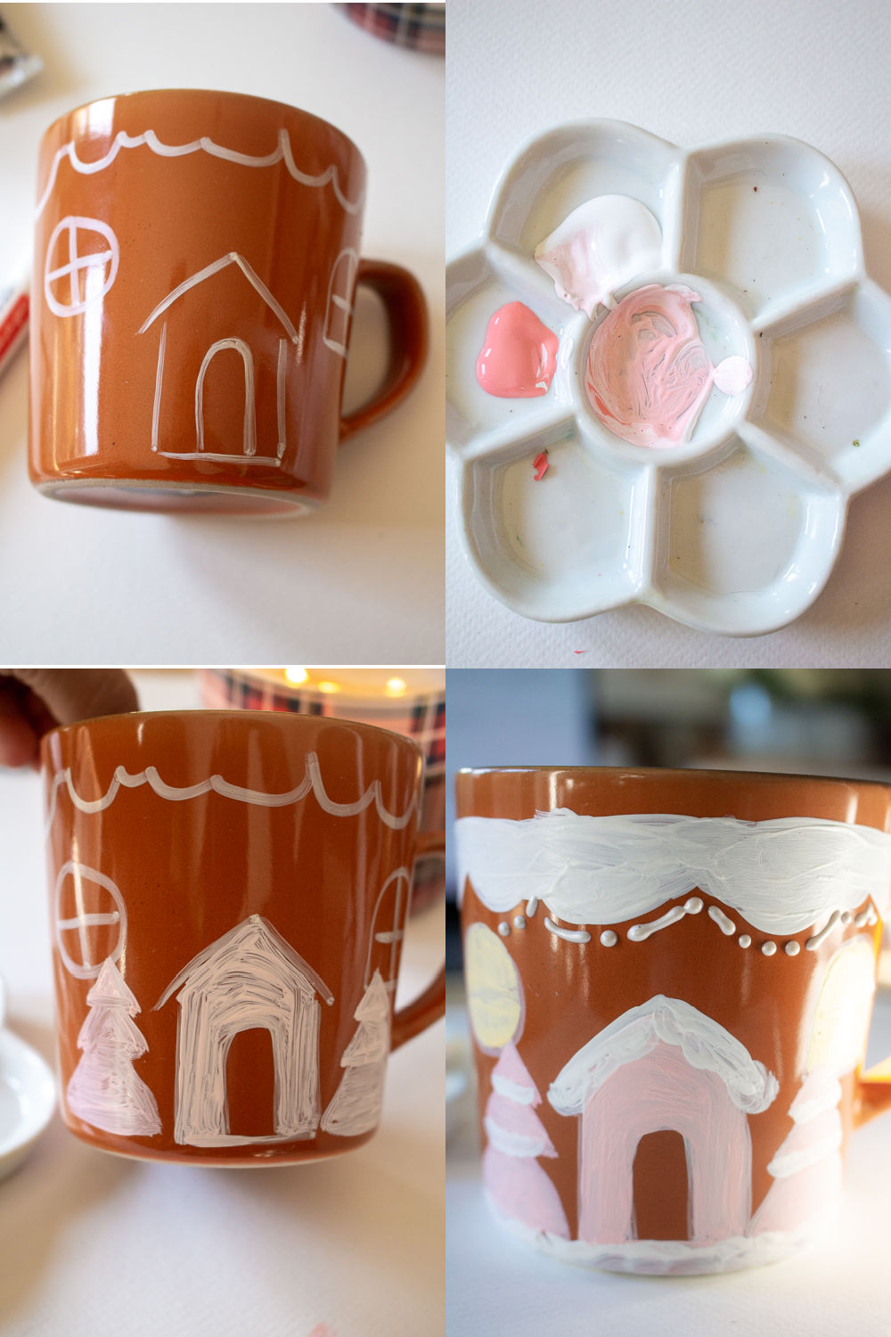 Viral Gingerbread House Christmas Mug Diy with regard to Mini Gingerbread House For Mug Template