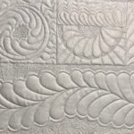 Westalee Design Quilting Temple Ruler Work Stitch In The Ditch Inside Feather Wreath Quilt Template Westalee Ruler Work Vidio