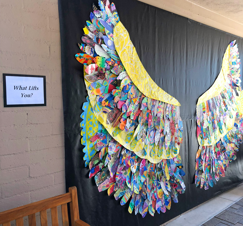 What Lifts You? | Oakwood Stories inside What Lifts You Feather Template