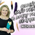Zucker® Gilding, Hand Painting, & Spray Painting Feather Techniques | Diy &  Feather Techniques Within Spray Paint Feather Template