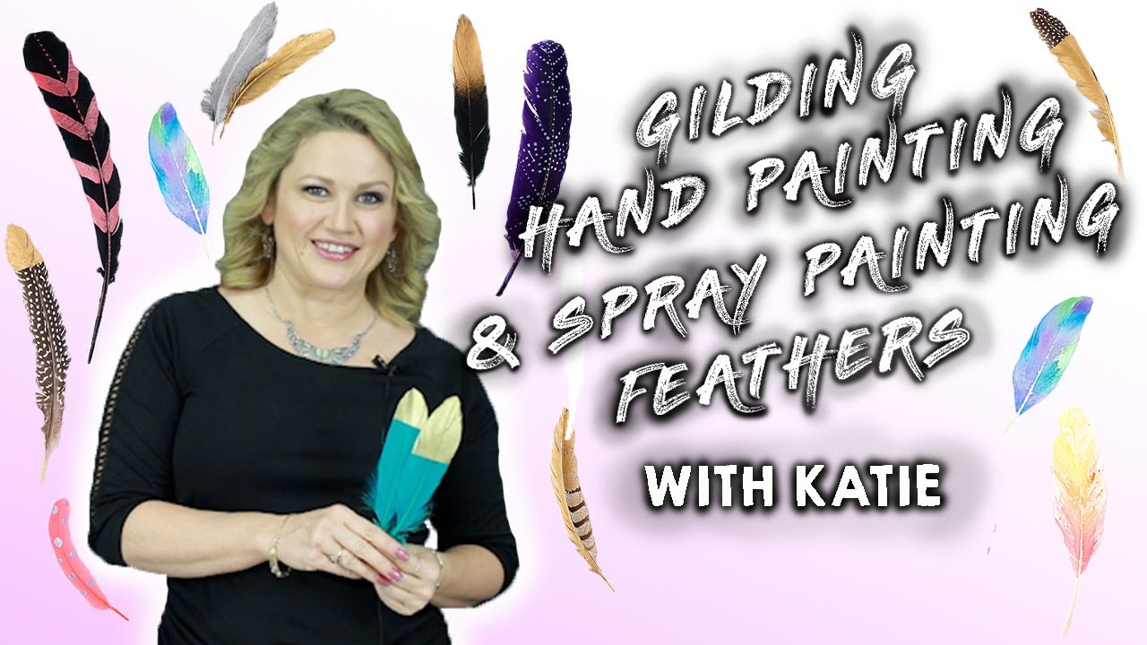 Zucker® Gilding, Hand Painting, &amp;amp; Spray Painting Feather Techniques | Diy &amp;amp;  Feather Techniques within Spray Paint Feather Template