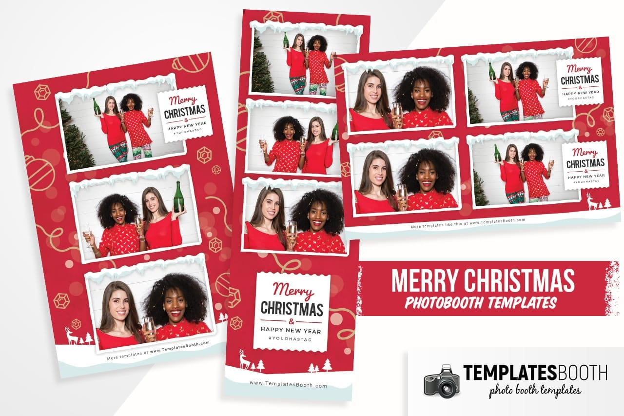 10+ Christmas Photo Booth Templates For Festive Designs - Brandpacks inside Christmas Template Photo Booth