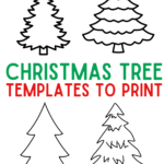 11 Free Christmas Tree Templates   Crafty Morning Intended For Christmas Template Printable Free