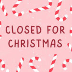 12 Free Printable Closed For Christmas Sign Templates   The Regarding Christmas Sign Template Free