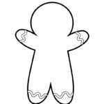 125 Free Christmas Template Printables   World Of Printables Intended For Christmas Template To Cut Out