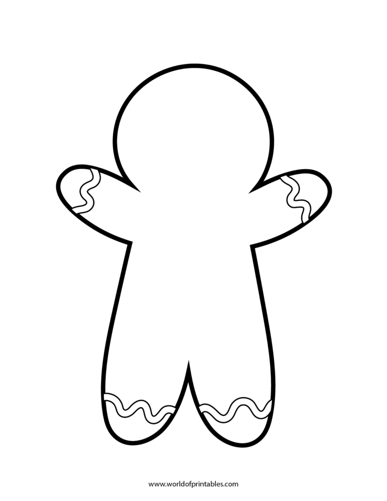 125 Free Christmas Template Printables - World Of Printables throughout Christmas Template Cut Out