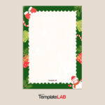 18 Free Christmas Borders [Word, Photoshop, Powerpoint] Throughout Christmas Stationery Border Template Free