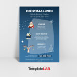 18 Free Christmas Flyer Templates [Word, Pdf, Psd] In Christmas Lunch Poster Template Free