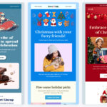 20+ Christmas Newsletter Examples And High Converting Ideas Intended For Christmas Theme Email Template