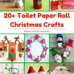20+ Creative Toilet Paper Roll Christmas Crafts To Make Within Christmas Toilet Paper Roll Crafts Template