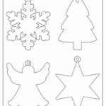 200 Printable Christmas Ornaments (Free Templates) For Christmas Star Ornament Template