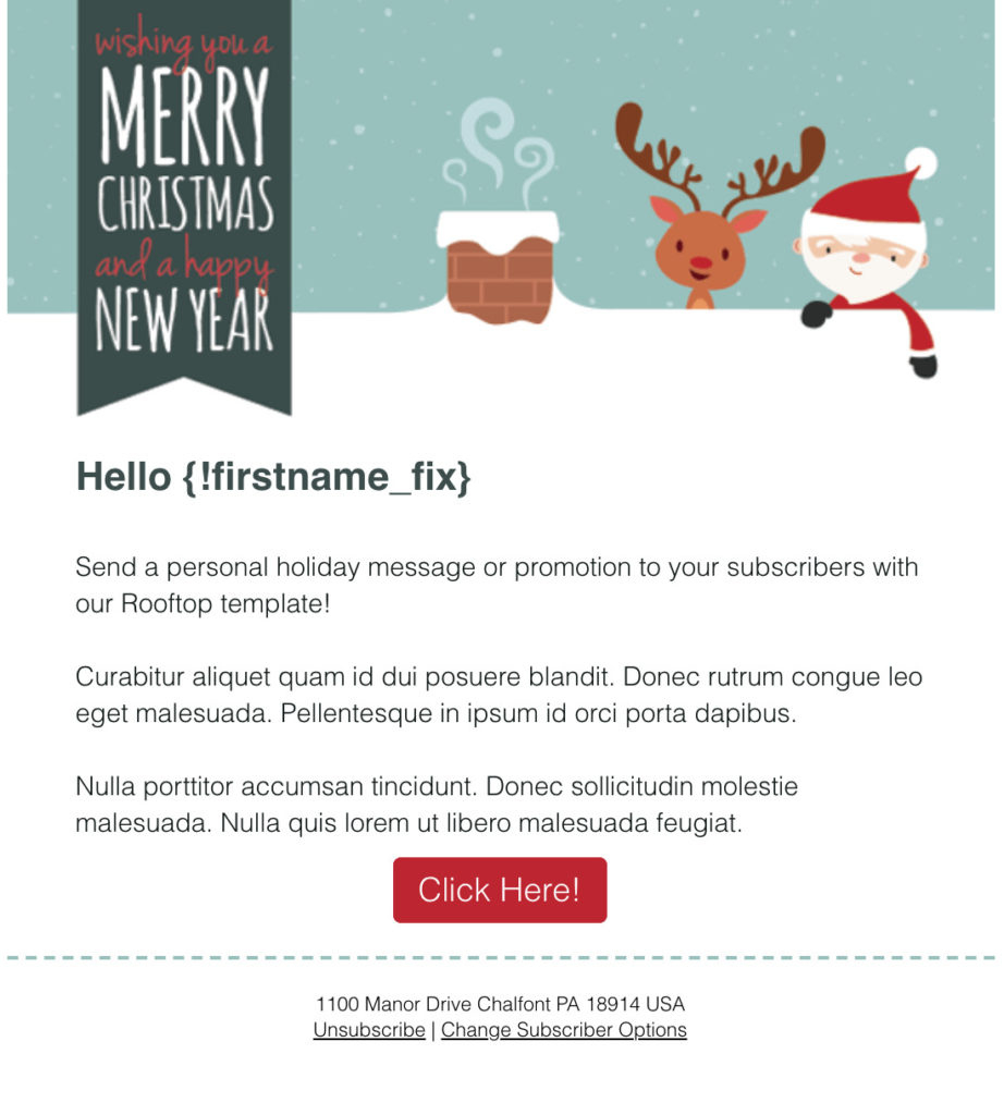 25+ Beautiful Holiday Email Marketing Templates [You Can Use For within Christmas Promotion Email Template